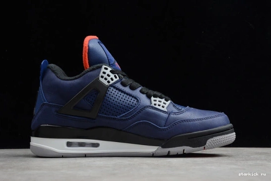CQ9597-401 Black Loyal Air Blue CQ9597-401 Habanero Red WNTR Jordan 4 0203